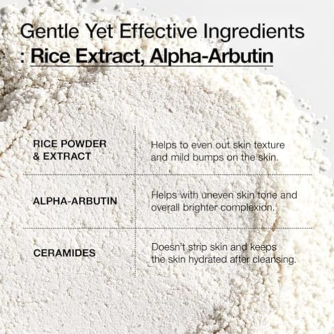 Anua Rice Enzyme Brightening Cleansing Powder 8