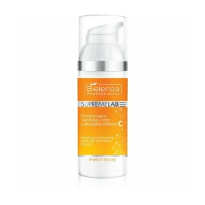 Bielenda Supremelab Energy Boost Κρέμα Προσώπου 50ml με Υαλουρονικό Οξύ & Βιταμίνη C