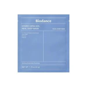 Biodance Cera-nol Real Deep Μάσκα Νύχτας για Ενυδάτωση Προσώπου - Σετ 4 τεμαχίων