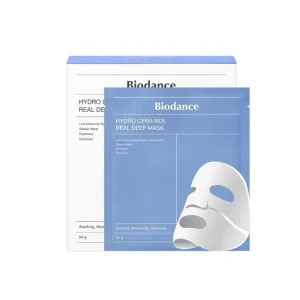 Biodance Cera-nol Real Deep Μάσκα Νύχτας για Ενυδάτωση Προσώπου - Σετ 4 τεμαχίων