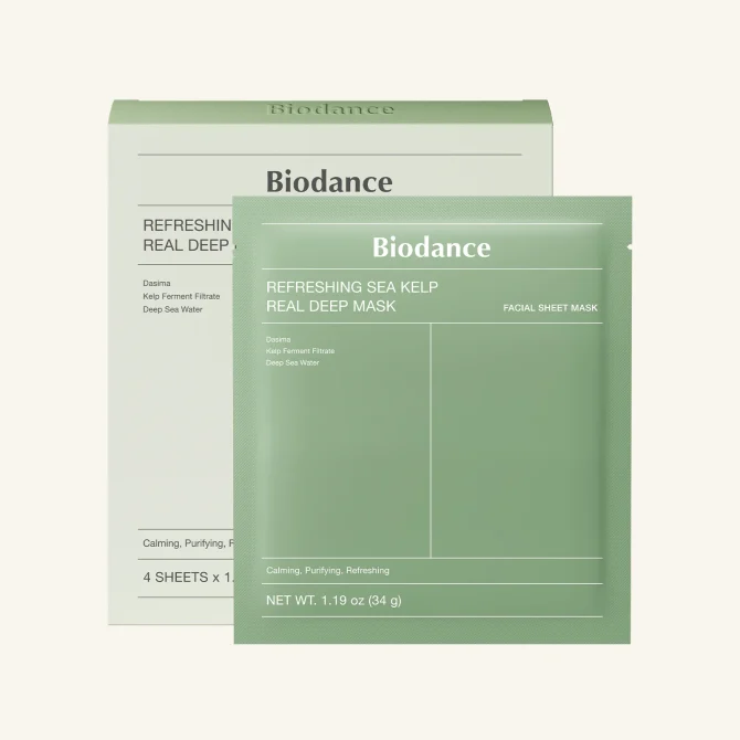 Biodance Refreshing Sea Kelp Real Deep face mask Biodance Refreshing Sea Kelp Real Deep Μάσκα Προσώπου