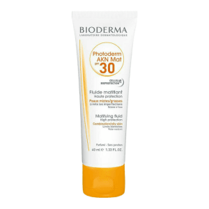 SPF30 sunscreen με ματ αποτέλεσμα