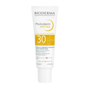 Bioderma Photoderm AKN Mat SPF30 αντηλιακή κρέμα προσώπου με ματ αποτέλεσμα