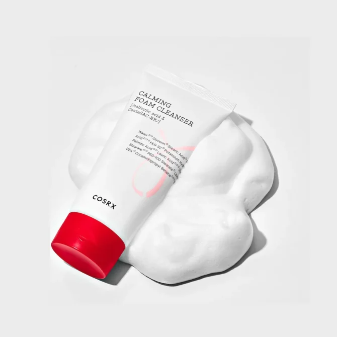 Cosrx Calming Αφρός Καθαρισμού για Ακνεϊκές Επιδερμίδες 150ml – Απαλός και Αποτελεσματικός
