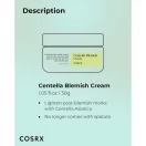 Cosrx Centella Κρέμα Ημέρας για Καταπολέμηση Ακμής με Υαλουρονικό & Centella Asiatica 30ml