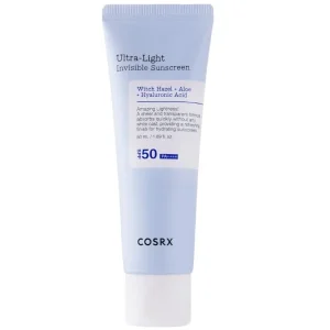 Cosrx Ultra-Light Invisible Αντηλιακή Κρέμα Προσώπου SPF50+ 50ml – Ελαφριά και Ανθεκτική Προστασία