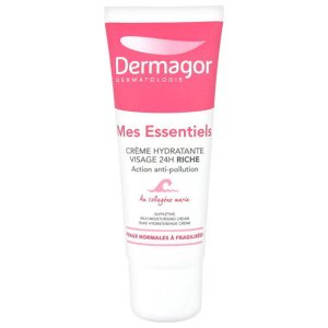 Dermagor Mes Essentiels Rich 24ωρη Ενυδατική Κρέμα Προσώπου με Υαλουρονικό Οξύ & Κολλαγόνο 40ml