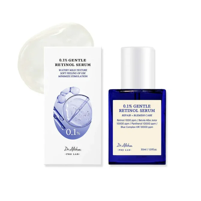 Dr. Althea 0.1% Gentle Retinol Serum με Bakuchiol & Ρετινόλη 30ml - Απαλή Φροντίδα Προσώπου