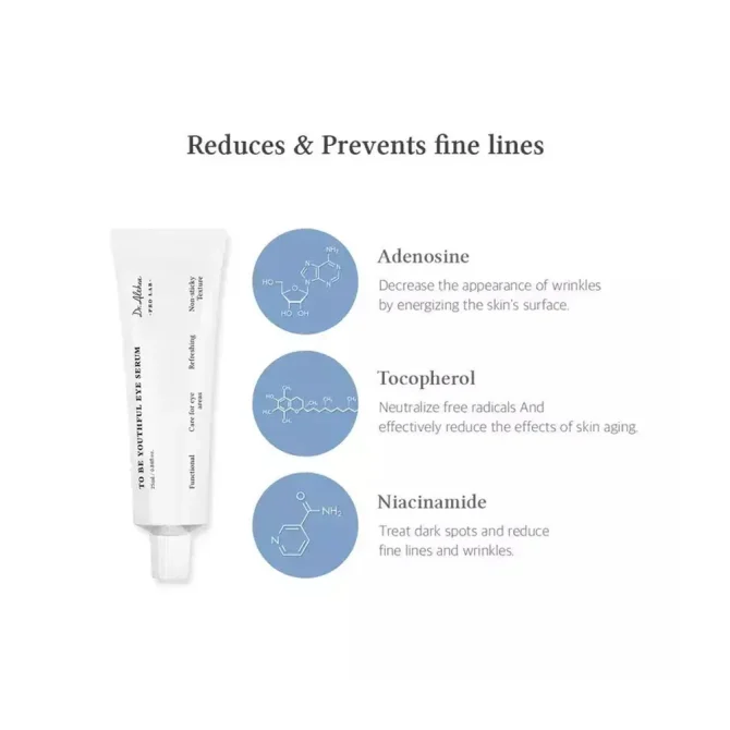 Dr. Althea To Be Youthful Αντιγηραντικό Serum Ματιών με Νιασιναμίδη & Βιταμίνη E 25ml