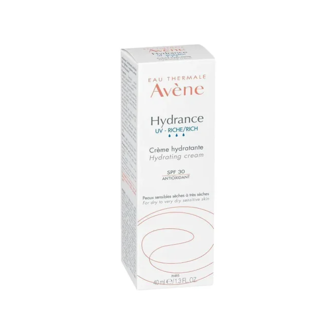 Eau Thermale Avène Hydrance UV Rich 2 Eau Thermale Avène Hydrance UV Rich 24ωρη Ενυδατική Κρέμα Προσώπου με SPF30, 40ml