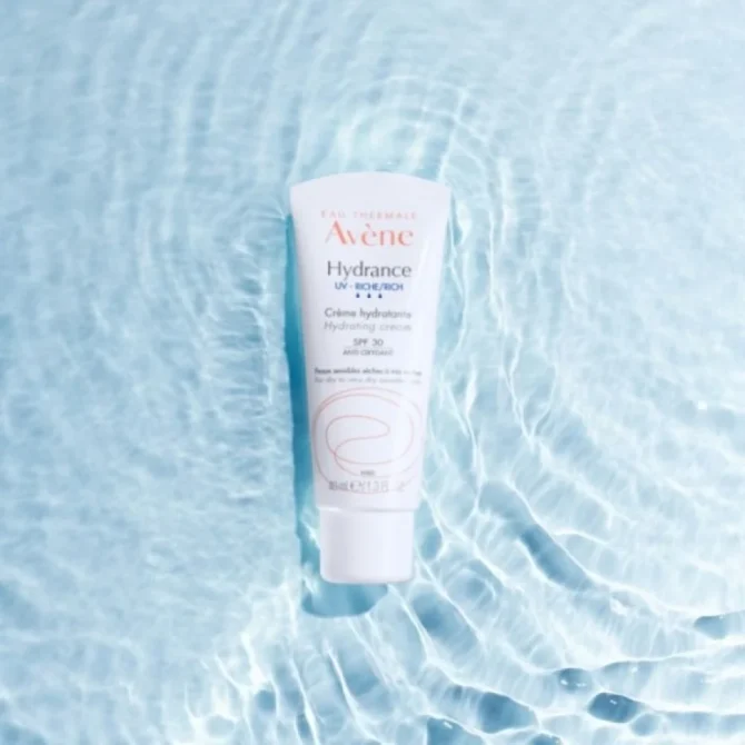 Eau Thermale Avène Hydrance UV Rich 24ωρη Ενυδατική Κρέμα Προσώπου με SPF30, 40ml Eau Thermale Avène Hydrance UV Rich 24ωρη Ενυδατική Κρέμα Προσώπου με SPF30, 40ml
