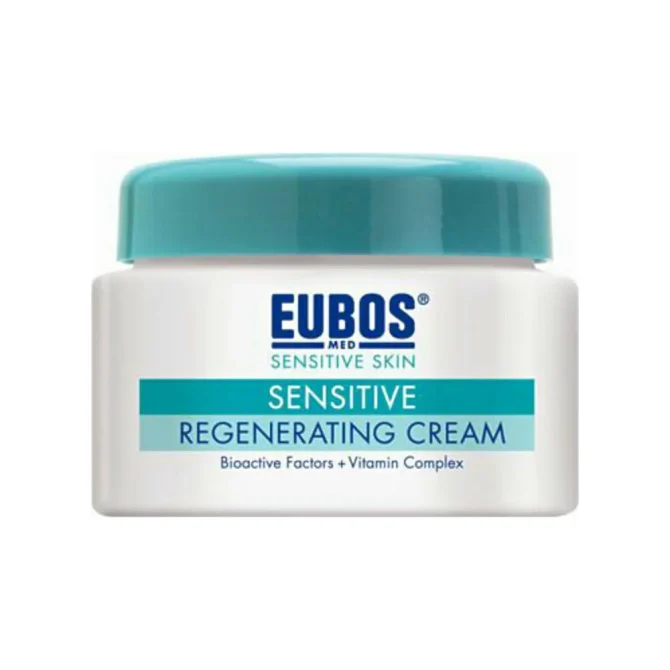 Eubos Sensitive Skin Regenerating Night Cream Ενυδατική & Αναπλαστική Κρέμα Νυκτός με Κολλαγόνο 50ml
