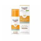 Eucerin Sun Protection Αντηλιακό Gel Προσώπου SPF50 με Χρώμα Medium 50ml – Υψηλή Προστασία και Φυσικό Αποτέλεσμα