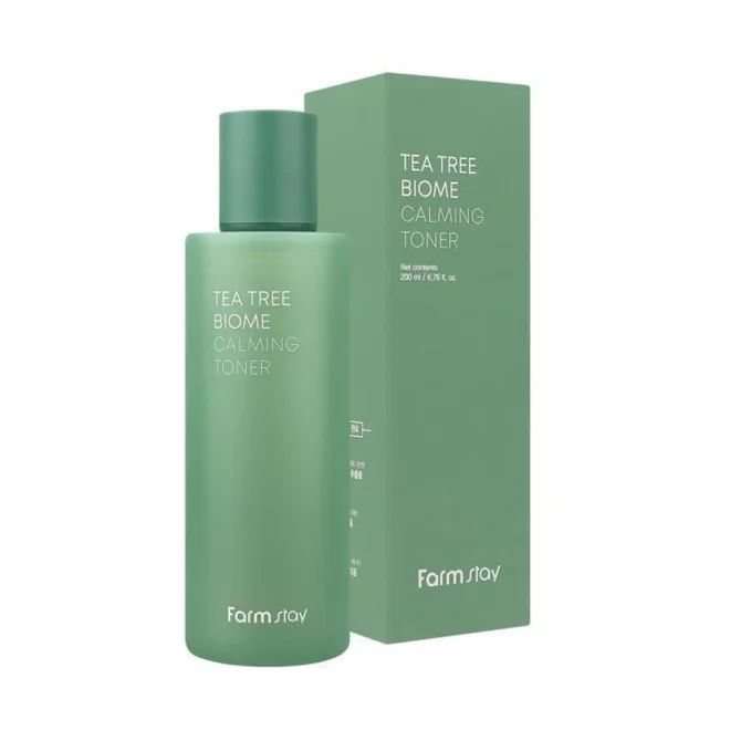 Farmstay Tea Tree Biome Soothing Facial Toner 200ml 2 Farmstay Tea Tree Biome Soothing Facial Toner 200ml - Καταπραϋντικός Τονωτικός Ορός