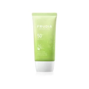 Frudia Sun Green Grape Sebum Control Αντηλιακό Gel Προσώπου SPF50 50gr για Ελεγχόμενο Λιπαρότητα