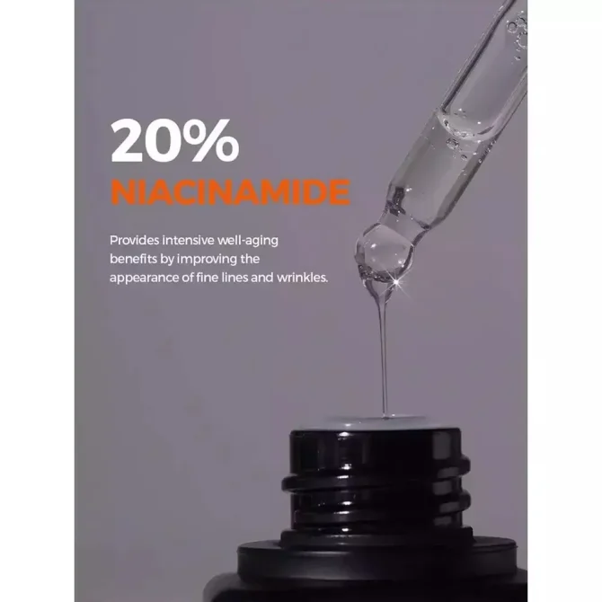 Isntree Niacinamide 20 Serum 20ml 2 Isntree Niacinamide 20 Serum Προσώπου με Νιασιναμίδη & Υαλουρονικό Οξύ, 20ml