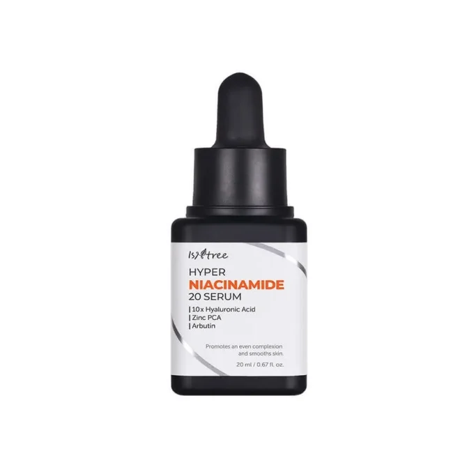 Isntree Niacinamide 20 Serum 20ml Isntree Niacinamide 20 Serum Προσώπου με Νιασιναμίδη & Υαλουρονικό Οξύ, 20ml
