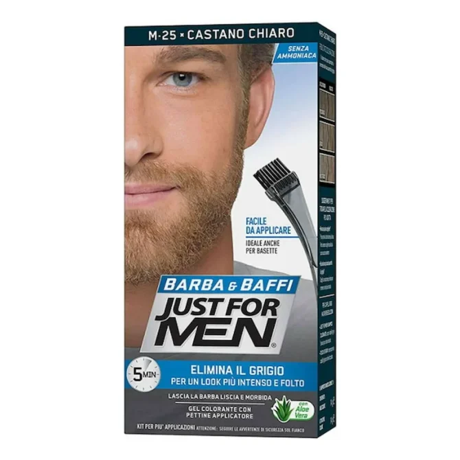 Just For Men Easy Brush In Colour M 25 kastano anoixto