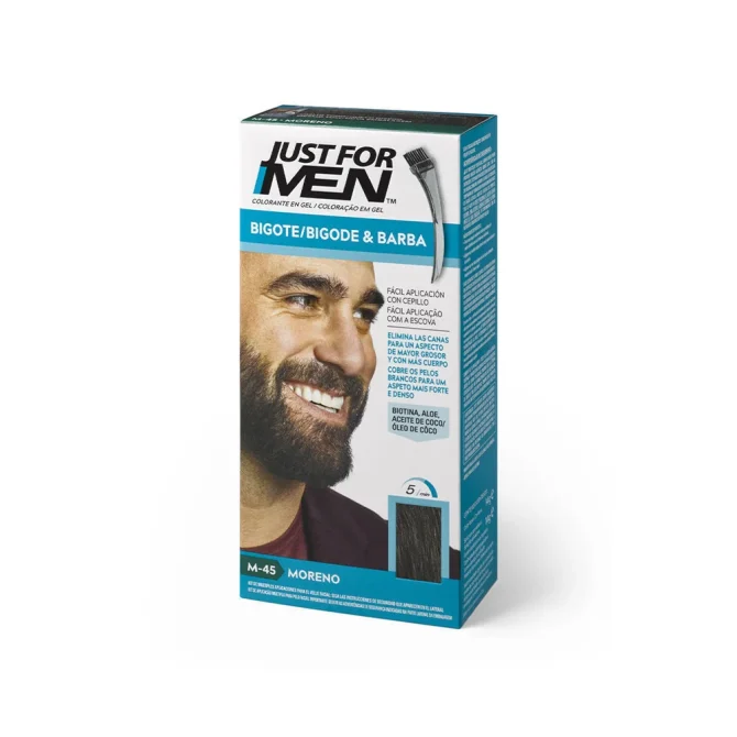 Just For Men M-45 vafi genia moustaki 15ml Just For Men M-45 Βαφή για Μουστάκι και Γένια 15ml - Φυσικό Αποτέλεσμα & Εύκολη Εφαρμογή