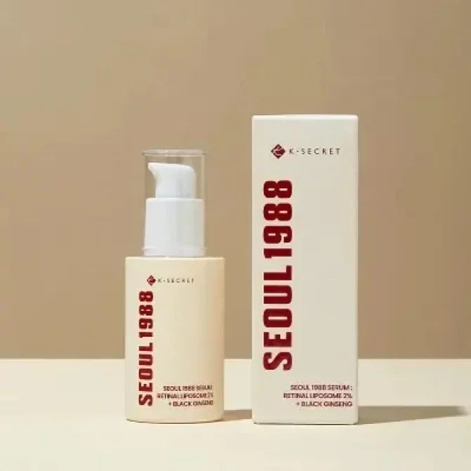 K-Secret Seoul 1988 Retinal Liposome 2% + Black Ginseng Serum Προσώπου & Ματιών 30ml