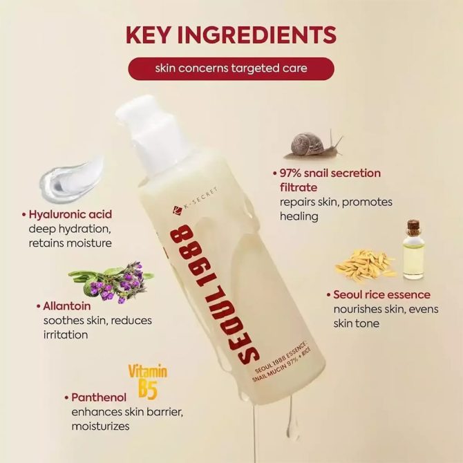 K-Secret Seoul 1988 Snail Mucin 3