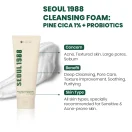 Ksecret Seoul 1988 Cleansing Foam Pine Cica 1 Probiotics - Αφρός Καθαρισμού Προσώπου για Ακνεϊκές Επιδερμίδες 150ml