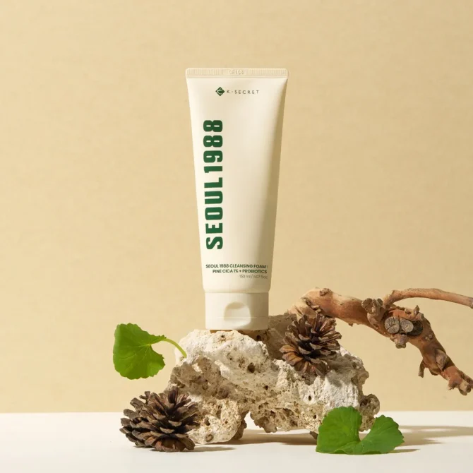 Ksecret Seoul 1988 Cleansing Foam Pine Cica 1 Probiotics - Αφρός Καθαρισμού Προσώπου για Ακνεϊκές Επιδερμίδες 150ml