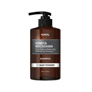 Kundal Honey & Macadamia Σαμπουάν Ενυδάτωσης & Λάμψης 500ml για Καθαρά και Λαμπερά Μαλλιά