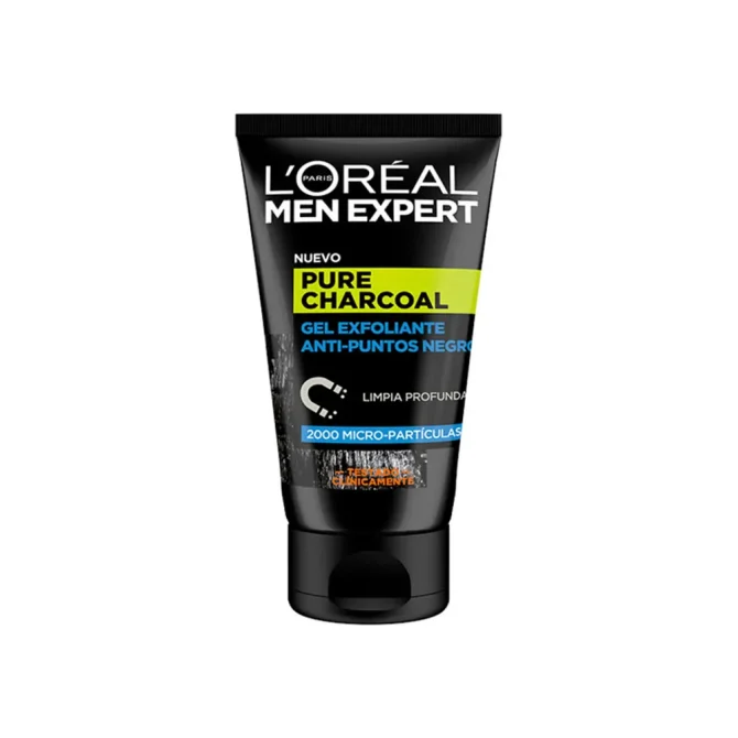L'Oreal Paris Men Expert Pure Charcoal Scrub 100ml για Καθαρισμό Προσώπου