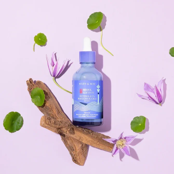 Mary & May 0.1% Bakuchiol Cica Serum – Καταπραϋντικό & Αντιγηραντικό για Πρόσωπο 80ml