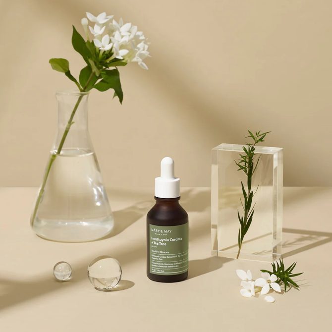 Mary & May Houttuynia Cordata + Tea Tree Καταπραϋντικό Serum Προσώπου 30ml για ήρεμο και καθαρό δέρμα