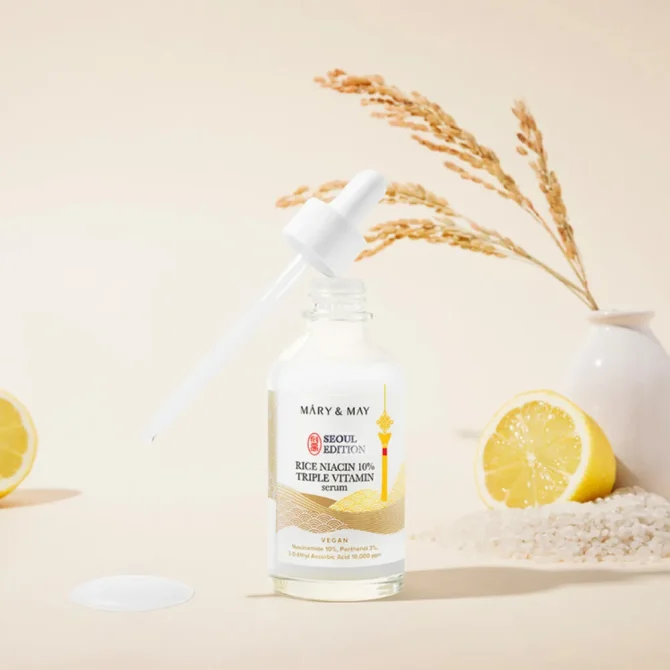 Mary & May Serum Προσώπου με Νιασιναμίδη 80ml για Φυσική Αναζωογόνηση