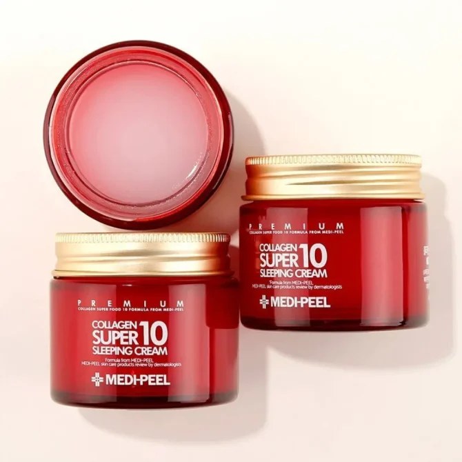 Medi Peel Ενυδατική & Αντιγηραντική Κρέμα Νυκτός με Υαλουρονικό & Κολλαγόνο 70ml