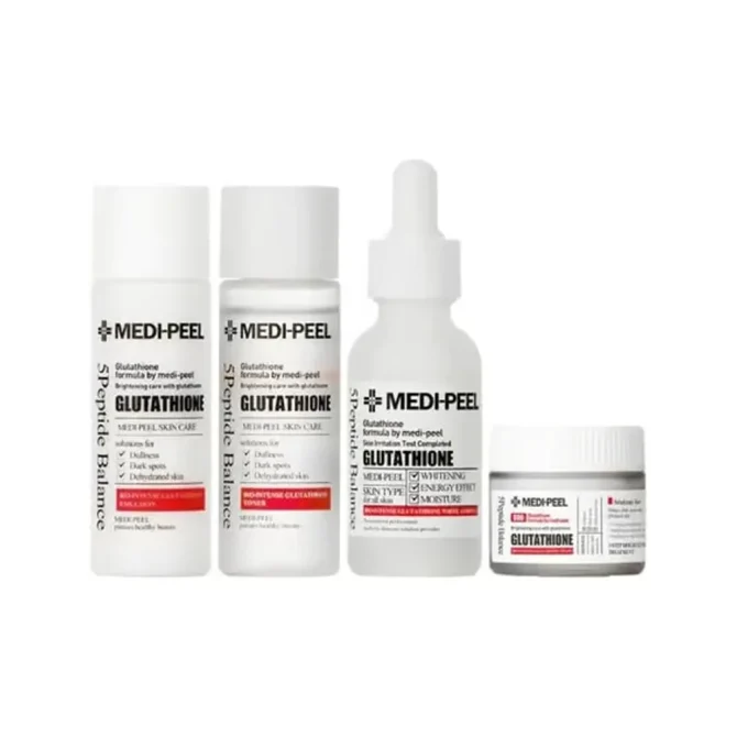 Medi Peel Glutathione Multi Care Kit - Σετ Περιποίησης για Φυσική Λάμψη 4τμχ