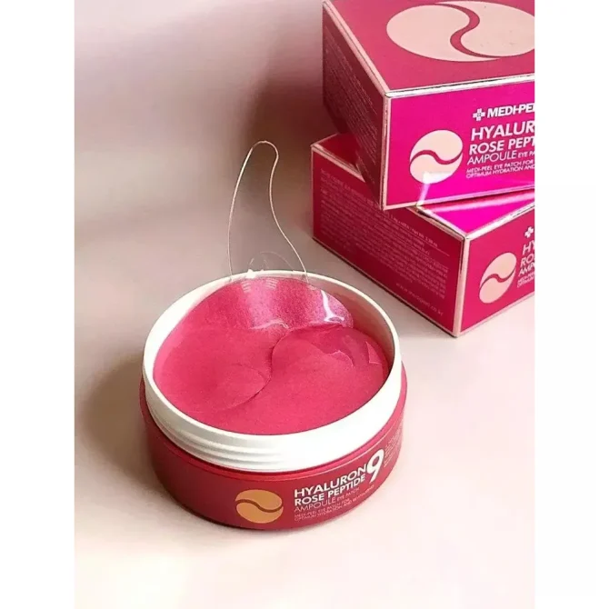 Medi Peel Hyaluron Rose Peptide Patches Ματιών 60τμχ – Ενυδάτωση & Λάμψη για τα Μάτια