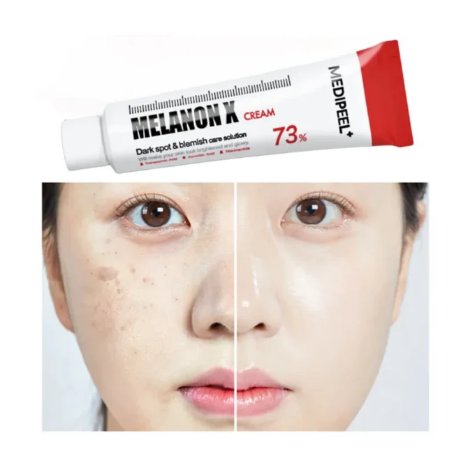 Medi Peel Melanon X 24ωρη Κρέμα Προσώπου για Πανάδες & Ρύθμιση Λιπαρότητας με Υαλουρονικό Οξύ & Βιταμίνη C 30ml