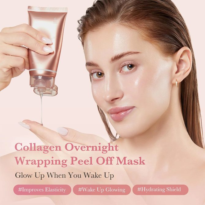 Medicube Collagen Night Wrapping Μάσκα Νύχτας για Ενυδάτωση & Σύσφιξη με Νιασιναμίδη 75ml