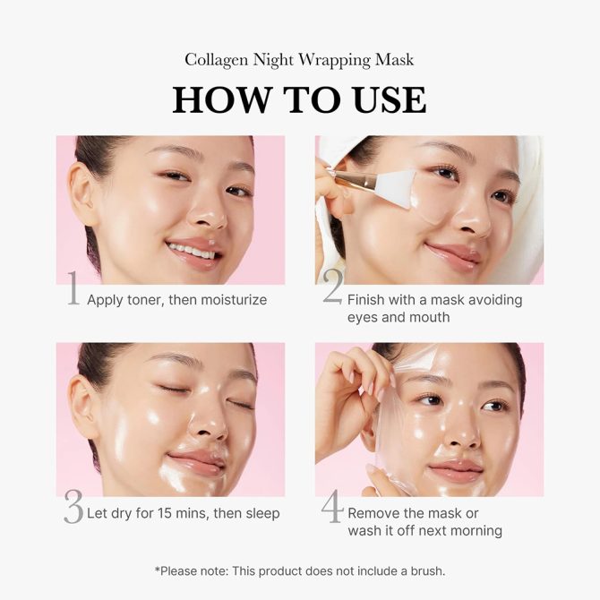 Medicube Collagen Night Wrapping Μάσκα Νύχτας για Ενυδάτωση & Σύσφιξη με Νιασιναμίδη 75ml