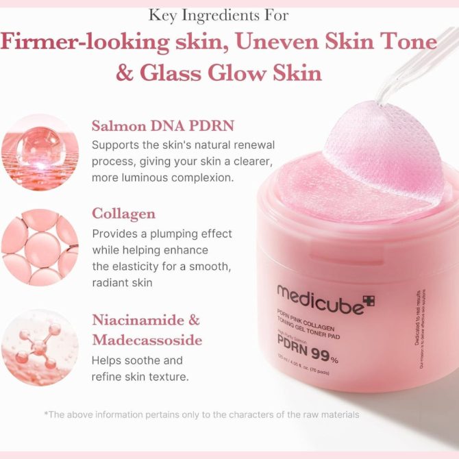 Pink Collagen Pads 5 Pink Collagen Pads 5
