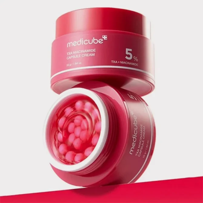 Medicube TXA Niacinamide Capsule – Ενυδατική & Αναπλαστική Κρέμα Προσώπου 55gr