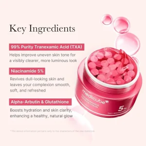 Medicube TXA Niacinamide Capsule – Ενυδατική & Αναπλαστική Κρέμα Προσώπου 55gr