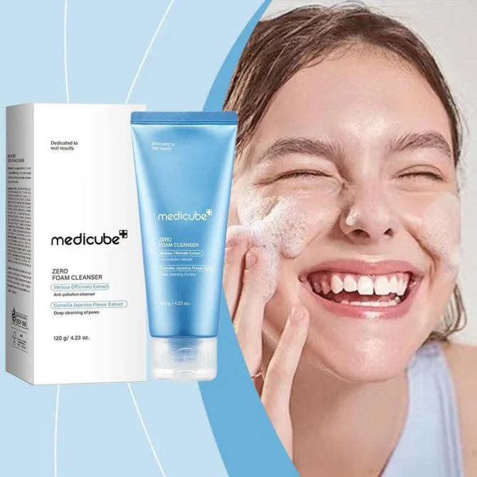 medicube-zero-foam-cleanser-katharismos 3 Medicube Zero Foam Cleanser - Απαλός Αφρός Καθαρισμού Προσώπου για Καθημερινή Φροντίδα