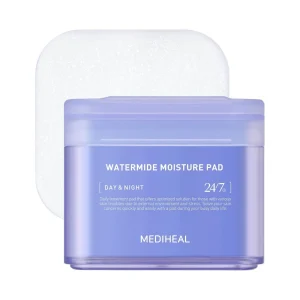 Mediheal Watermide Moisture Εμποτισμένα Επιθεματικά Δισκία με 10 Τύπους Υαλουρονικού - 100 τμχ