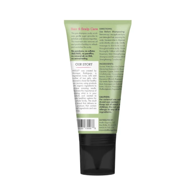 Mielle Organics Scalp Scrub 170gr – Απαλό Απολεπιστικό για το Τριχωτό της Κεφαλής