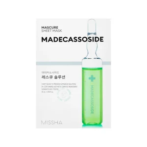 Missha Mascure Sheet Μάσκα Προσώπου με Centella Asiatica για Επανόρθωση 28ml
