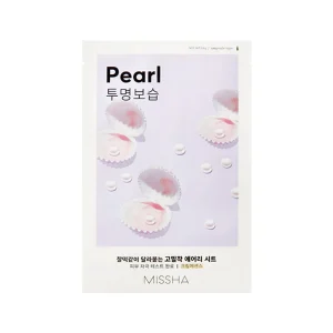 Missha Pearl Sheet Μάσκα Προσώπου για Λάμψη 19gr | Φυσική Λάμψη στο Δέρμα