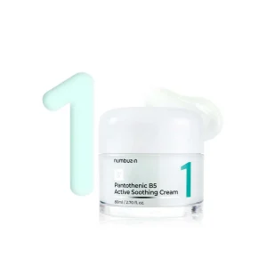 Numbuzin No.1 Pantothenic B5 Active Soothing Κρέμα Προσώπου 80ml για Ενυδάτωση & Ομοιομορφία