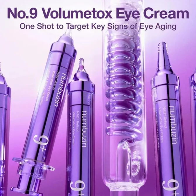 Numbuzin No.9 NAD Retinol Volumetox eye cream 10ml 5 Numbuzin No.9 NAD Retinol Volumetox Κρέμα Ματιών 10ml για Σύσφιξη & Αντιγήρανση