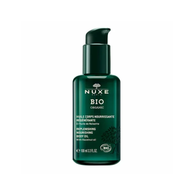 Nuxe BIO Hazelnut Body Oil 100ml Θρεπτικό Λάδι Σώματος Hazelnut για Μασάζ