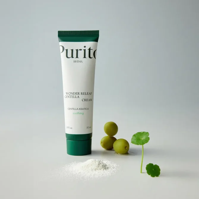 Purito Wonder Releaf Centella Cream Αναπλαστική Κρέμα Προσώπου με Κολλαγόνο & Centella Asiatica 50ml